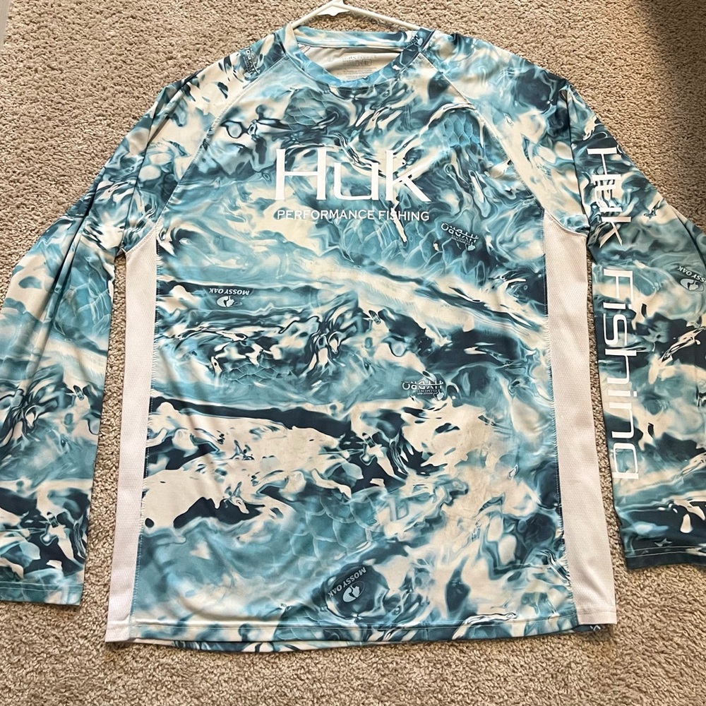 Huk Men's Performance Fishing Long Sleeve Tee